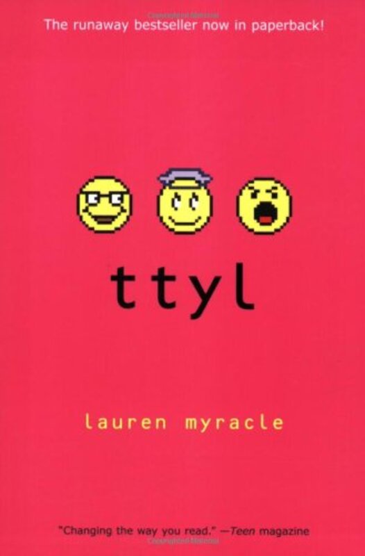 Book cover for "ttyl" by Lauren Myracle