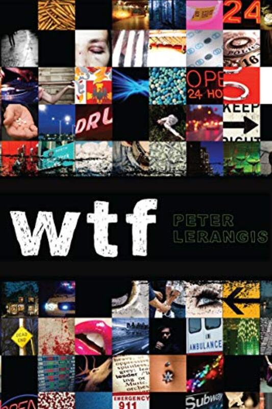 Book cover for "wtf" by Peter Lerangis